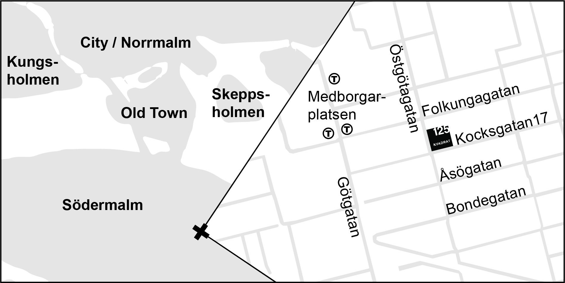 map of stockholm, sodermalm