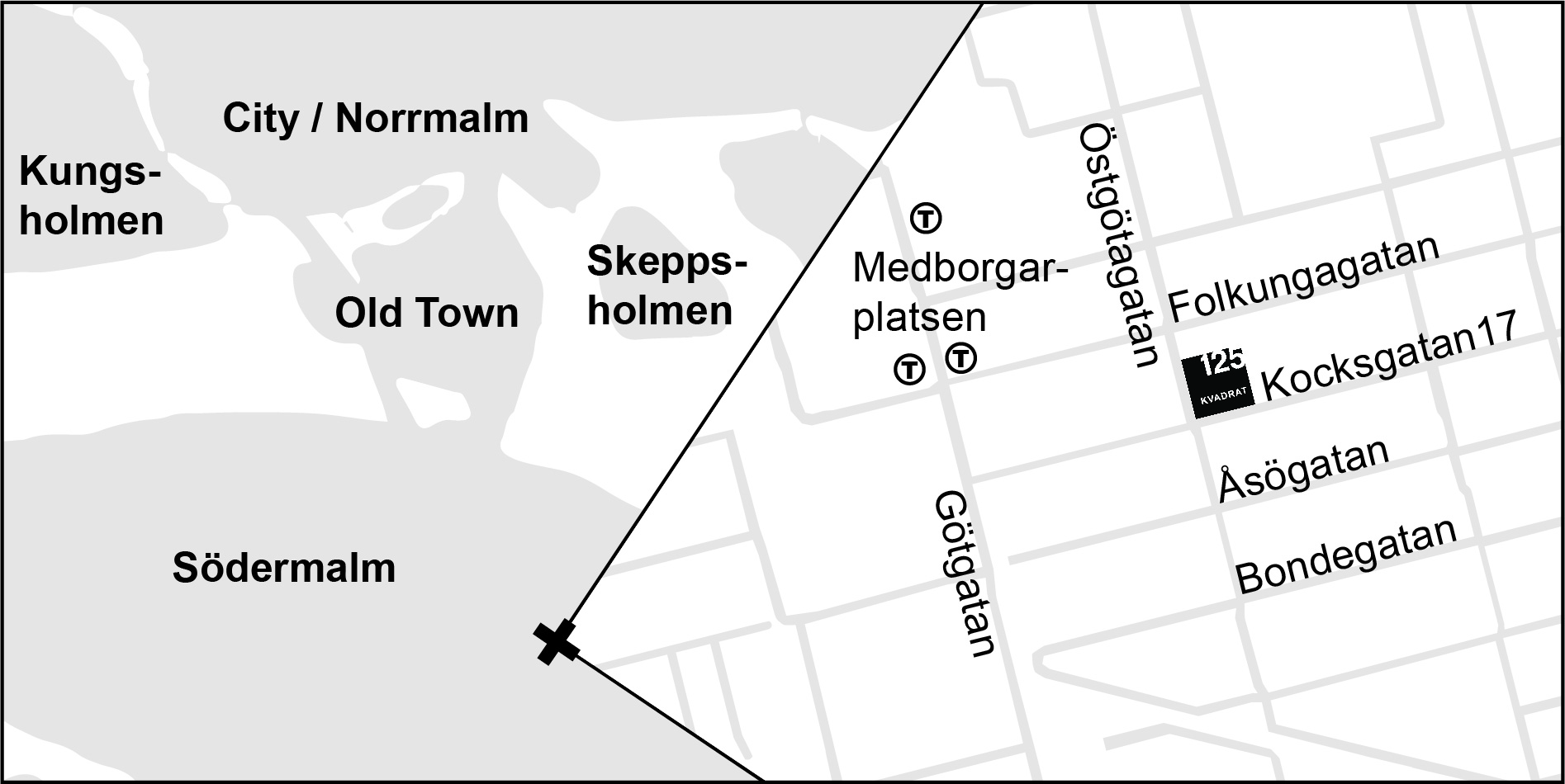 map of stockholm, sodermalm